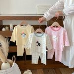 【73-100cm】カートゥーン ルームウェア セットアップ - 画像 (9)