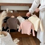 【66-100cm】ベーシック 無地 あったか ニット セーター - 画像 (6)