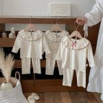 【73-100cm】カートゥーン柄 ルームウェア セットアップ - 画像 (8)