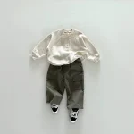 【73-120cm】 ポケット付き カジュアル パンツ - 画像 (9)