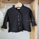 【66-100cm】 サロペット ORフリル カーディガン - 画像 (5)