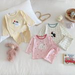 【73-100cm】カートゥーン ルームウェア セットアップ - 画像 (3)
