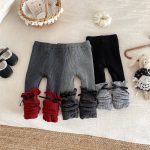 【73-110cm】 裏起毛 ソックス レギンス
