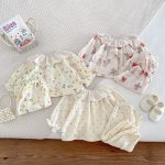 【73-100cm】カラープリント セットアップ ルームウェア - 画像 (7)