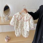 【66-100cm】チェリー柄 セットアップ - 画像 (6)