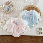 【66-100cm】チェリーデザイン ロンパース OR 無地 インナーシャツ - 画像 (5)