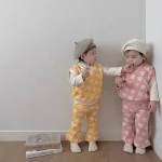 【80-120cm】ハート ベスト ＋ パンツ セットアップ - 画像 (9)