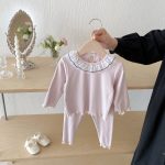 【66-100cm】可愛い 襟付き ルームウェア セットアップ - 画像 (11)