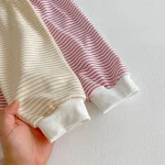 【80-130cm】 笑顔ボーダー セットアップ - 画像 (16)