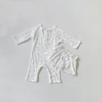 【66-90cm】 ボンネットOR小花柄 オールインワン - 画像 (15)