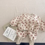 【80-130cm】 葉柄ボア セットアップ - 画像 (8)