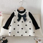 【73-100cm】 ドット キャミワンピース - 画像 (5)