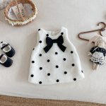 【73-100cm】 ドット キャミワンピース - 画像 (4)