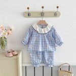 【73-100cm】フリル襟 カートゥーン プリント ルームウェア セットアップ - 画像 (12)