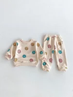 【73-110cm】ドーナツプリント セットアップ - 画像 (3)