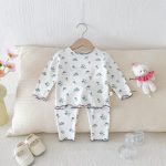 【66-100cm】花柄 ルームウェア セットアップ - 画像 (5)