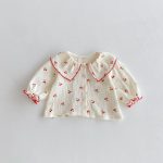 【66-100cm】チェリー柄 セットアップ - 画像 (9)