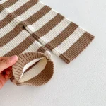 【80-130cm】 ボーダー トップス or ボトムス - 画像 (7)