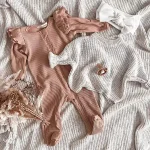 【59-80cm】フリル オールインワン - 画像 (5)