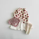 【73-120cm】いちごORノーカラー ワンピース - 画像 (7)
