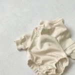 【66-90cm】 恐竜プリント ロンパース - 画像 (9)