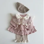 【80-130cm】 フリル ワンピース - 画像 (9)