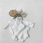 【66-90cm】 フリル襟 ロンパース - 画像 (17)