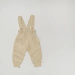 【66-100cm】 シンプルリブ サロペット - 画像 (11)