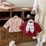 【73-120cm】 大きな耳付き 中綿 アウター - 画像 (6)