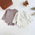 【66-90cm】 スター柄 ロンパース - 画像 (7)