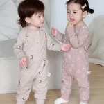 【66-100cm】 ヨーロッパ風 小花柄 オールインワン - 画像 (15)