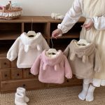 【73-120cm】 あったか ワッペン フード トレーナー - 画像 (6)