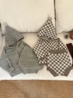 【73-110cm】 フーディ付き セットアップ - 画像 (5)