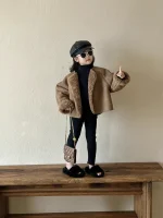 【90-140cm】 フェイクムート ジャケット - 画像 (5)