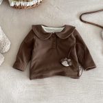 【66-90cm】 キルティング サロペット＆裏起毛 インナー - 画像 (5)