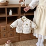 【73-120cm】 ワッペン付き あったか ジャケット - 画像 (9)