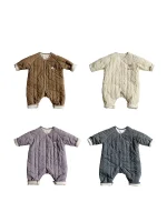 【66-90cm】 キルティング オールインワン - 画像 (8)