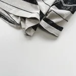 【80-130cm】韓国風 ボーダー トップス - 画像 (9)