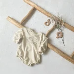 【66-90cm】 恐竜プリント ロンパース - 画像 (8)