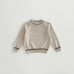 【80-130cm】 フロントポケットコーデュロイ サロペット OR セーター - 画像 (12)