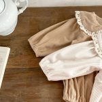【66-100cm】フリル襟 コーデュロイ ロンパース - 画像 (11)