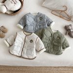 【73-120cm】 ワッペン付き あったか ジャケット - 画像 (2)