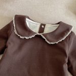 【66-90cm】 花柄 キャミロンパース＆裏起毛 トップス - 画像 (12)