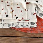 【66-100cm】ワッフル プリント セットアップ6 - 画像 (14)