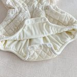 【66-90cm】 ベロア 中綿 ロンパース - 画像 (10)