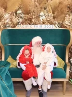 【66-90cm】 クリスマス フード付き ロンパース - 画像 (5)