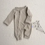 【66-90cm】ボンボン付き 花柄 オールインワン - 画像 (19)