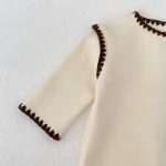 【66-90cm】 スカラップ 裏起毛 カバーオール - 画像 (13)