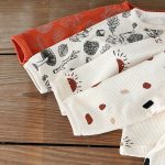 【66-100cm】ワッフル プリント セットアップ6 - 画像 (15)