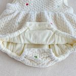 【66-90cm】 カラフル ハート 裏起毛 ロンパース レース リブ インナー - 画像 (15)